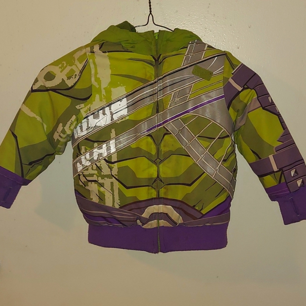 Disney Incredible Hulk Puffy Hoodie Jacket - Picture 7 of 9